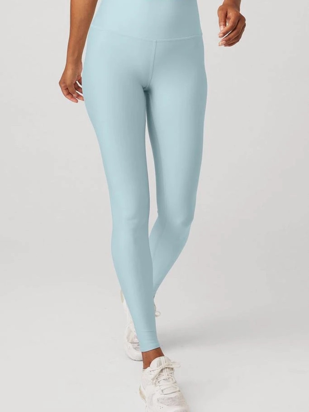 ALO Yoga High-Rise Light Blue Leggings